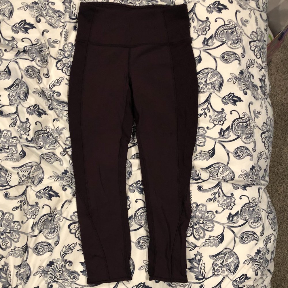 LuLulemon Purple Aesthetic Leggings